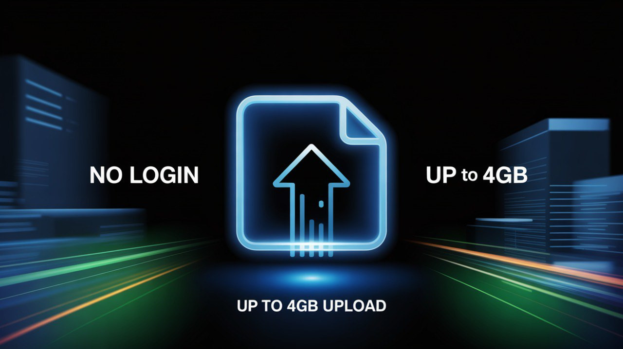 Social Media File Sharing for Money: No Login, Up to 4GB Upload