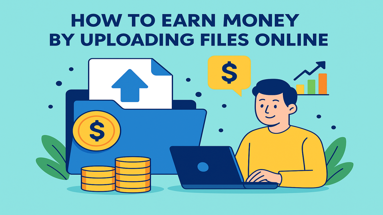 How to Earn Money by Uploading Files Online